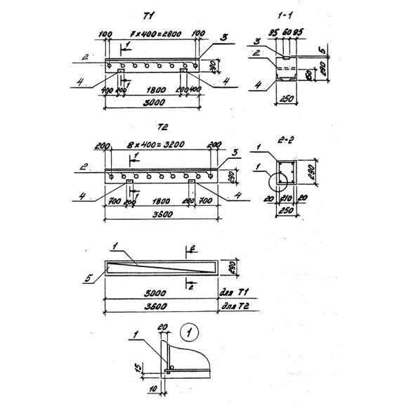 Большое фото товара - Т 2-2 (3.015-2/77). Вариант №1