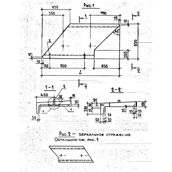 Большое фото товара - ПП 18-8-2-300 т л. Вариант №1