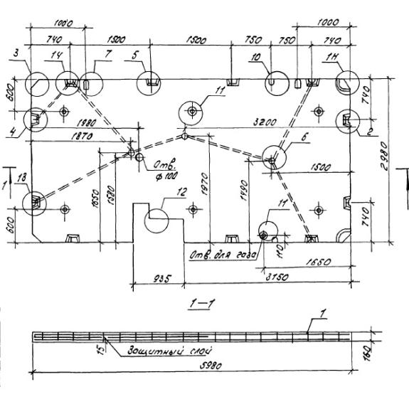 Большое фото товара - П 30-60-16-4,5-2. Вариант №1