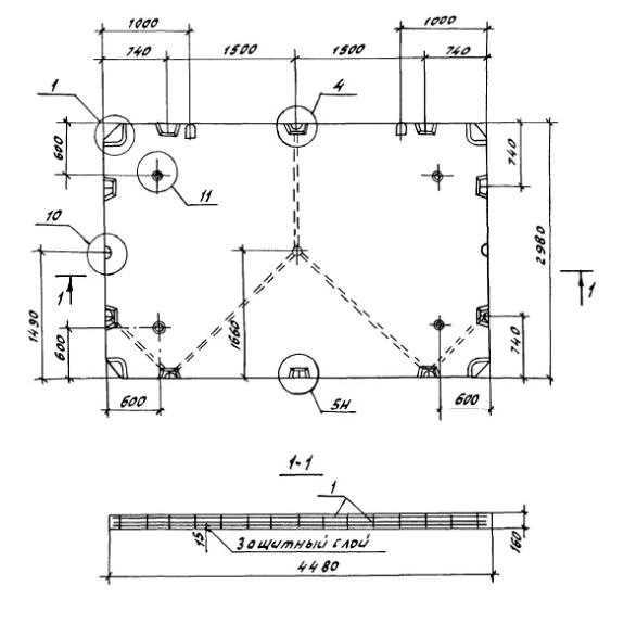 Большое фото товара - П 45-30-16-3 у. Вариант №1
