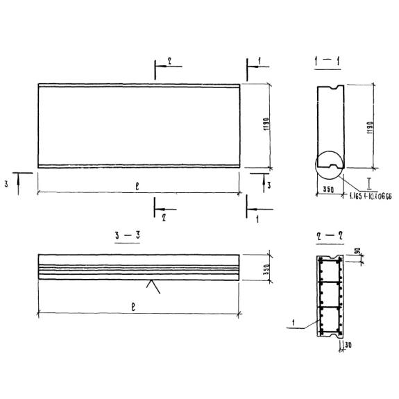 Большое фото товара - П 24-12-35-3 я. Вариант №1