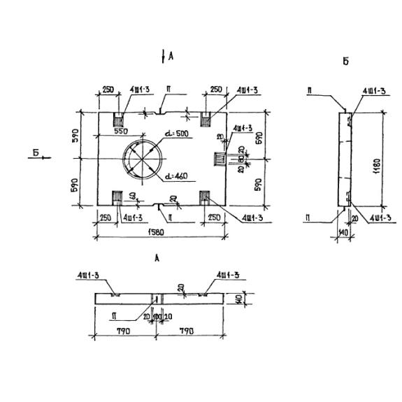 Большое фото товара - ЛП 1216-1 (Альбом РМ 2283). Вариант №1