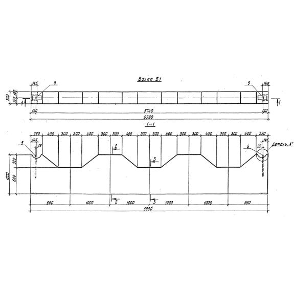 Большое фото товара - Б 1-2 (1.266.1-2). Вариант №1