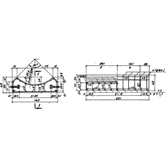 Большое фото товара - БЛ 3-201 у. Вариант №1