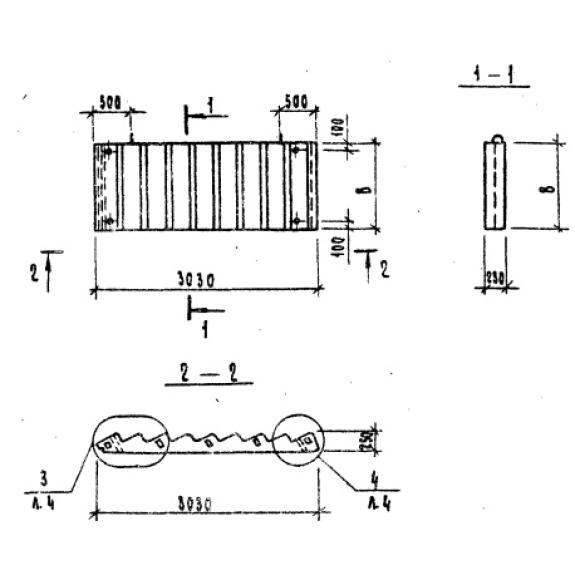 Большое фото товара - ЛМ 30-11-15-4 (ГОСТ 9818-85). Вариант №1