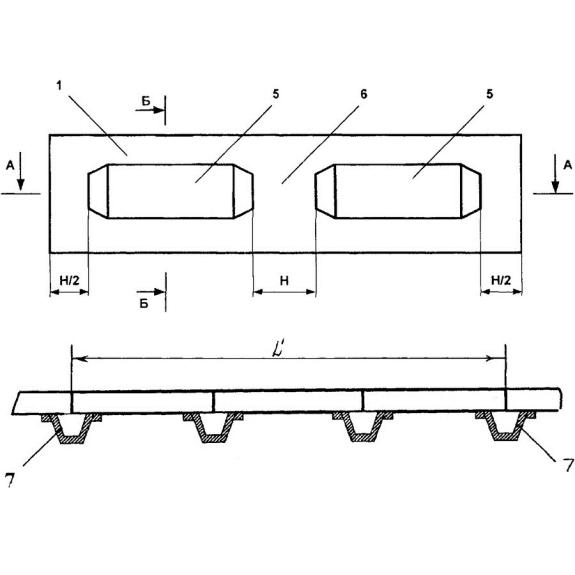 Большое фото товара - П 0,5. Вариант №1